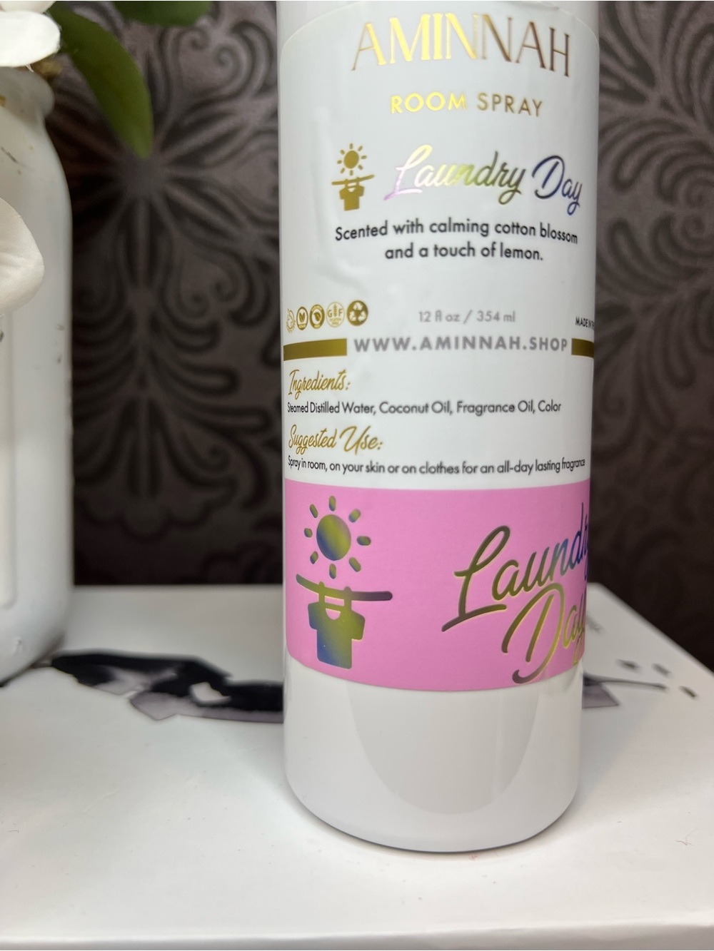 SALE! Laundry Day Room Spray -12oz - Picture 3 of 3